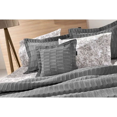 Mαξιλαράκι Φιγούρας Palmyra Anthracite 45x45 guy L