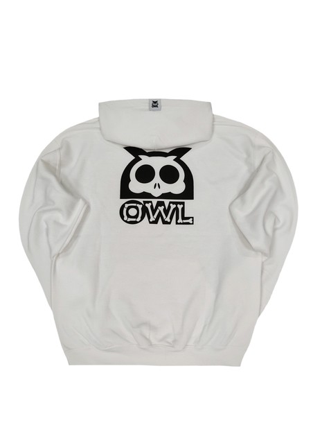 OWL CLOTHES HOODIE WHITE OWL XRAY 2.0