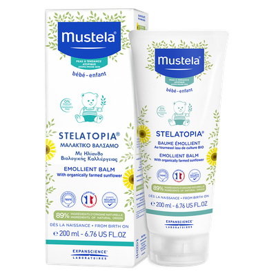 Mustela Stelatopia Emollient Balm Μαλλακτικό Βάλσα