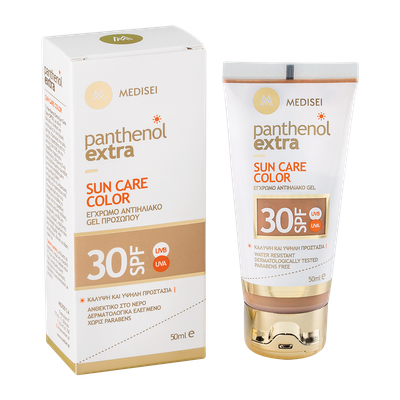 Panthenol Extra Sun Care Color Αντηλιακή Κρέμα Με 