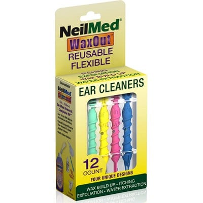 NEILMED WaxOut Ear Cleaners Εργαλεία Καθαρισμού Αυτιών, 12 Τεμάχια