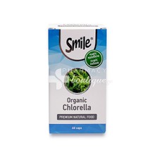 Smile Organic Chlorella - Υπερτροφή, 60 caps