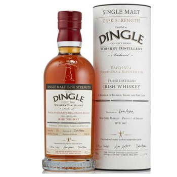 Dingle Single Malt  Whiskey Batch 4 Cask Strength 0.7L 