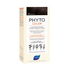 Phyto Phytocolor Μόνιμη Βαφή Μαλλιών Νο 4 Καστανό 