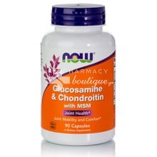 Now Glucosamine & Chondroitin with MSM - Αρθρώσεις, 90caps