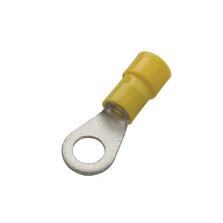 Κώς Οπής Μονωμένο Κίτρινο Μ8 4-6,0mm² 100 Tεμάχια 