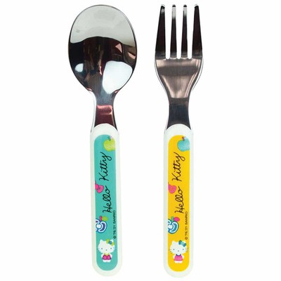 Hello Kitty Children Spoon & Fork Set