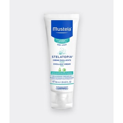 Mustela Stelatopia Emollient Cream Face Μαλλακτική