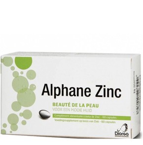Biorga Alphane Zinc 15mg Συμπλήρωμα Ψευδάργυρου, 6