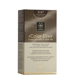 Apivita My Color Elixir 9.87 Βαφή Μαλλιών Ξανθό Πολύ Ανοιχτό Περλέ Μπεζ