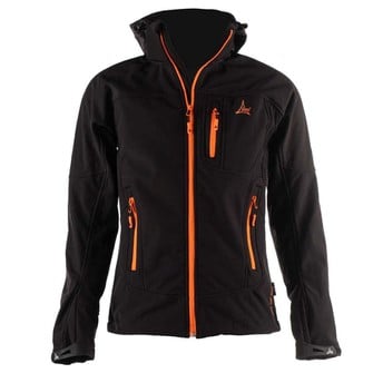 Jacket Softshell Himalaya, Μαύρο/ Πορτοκαλί