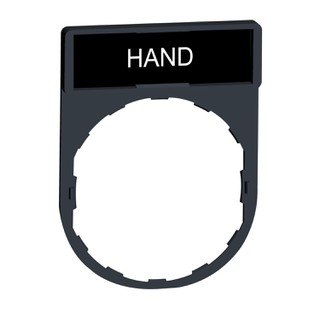 Legend Holder 30x40mm with Label 8x27mm with Marki