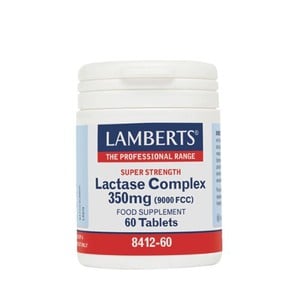 Lamberts Lactase Complex 350mg, 60 Tabs (8412-60)