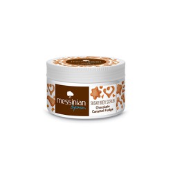 Messinian Spa Sugar Body Scrub With Chocolate Caramel Fudge Με Σοκολάτα & Φοντάν Καραμέλας 250ml
