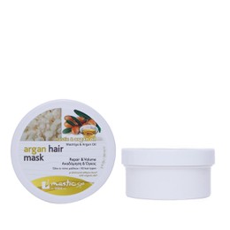 Mastic Spa Argan Hair Mask | Αναδόμηση & Όγκος με Μαστίχα & Argan Oil 5 Fl. Oz/ 150 ml e