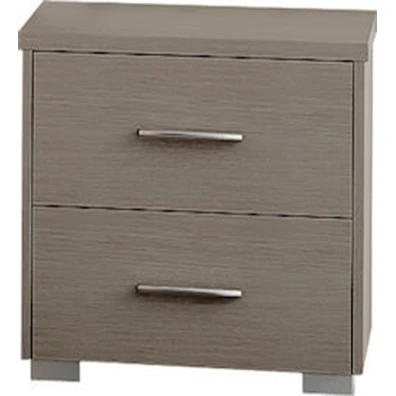 Κομοδίνο με 2 Συρτάρια 50x48x34cm Sarris Bross SB7