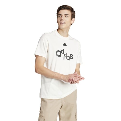 adidas men graphic print fleece t-shirt (IS2010)