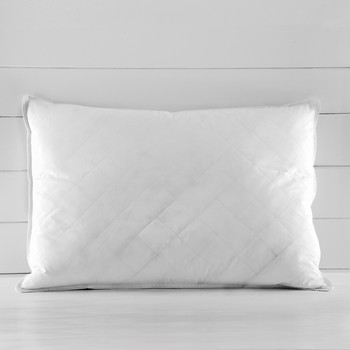 Μαξιλάρι Ύπνου Πουπουλένιο Soft (50x70) 50% πουπουλο 50% φτερό Λευκό Rythmos