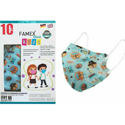 Protective Mask Children's FFP2 Butterfly 5 Layers