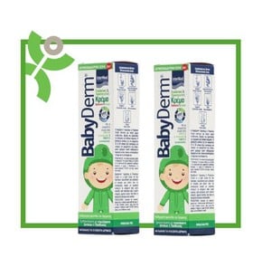 2x Babyderm Hydrating & Protective Cream - Προστατ