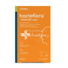 Olonea Bacteflora Immune Relief - Συμβιωτικό για το Κρυολόγημα, 10 veg. caps