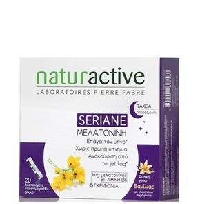 Naturactive Seriane Melatonin Μελατονίνη που Διευκ