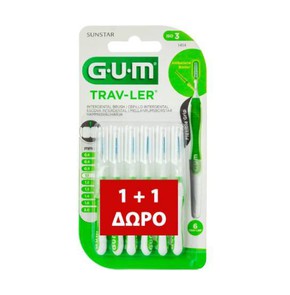 1+1 Gum Trav-ler 1414 Interdental Brush Μεσοδόντια