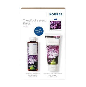 Korres Lilac Shower Gel-Αφρόλουτρο, 250ml & Body M