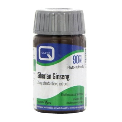 Quest Siberian Ginseng 35mg Standardised Extract 9
