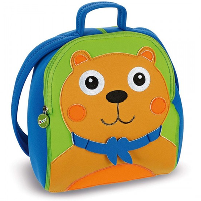 OOPS Soft Backpack All I Need Σακίδιο Πλάτης Μπλε Αρκούδα