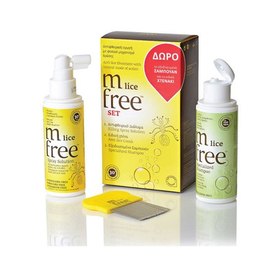 Benefit M-Free Lice Set με Spray Solution 100ml, S
