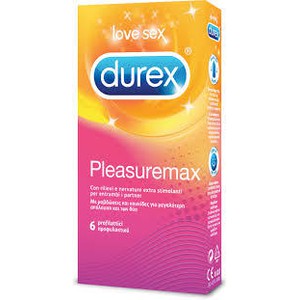 DUREX Pleasuremax 6προφυλακτικά