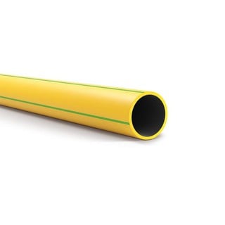 Rigid Straight Three-Layered Tube with Green Lines