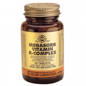 SOLGAR Megasorb vitamin B-COMPLEX 50tablets