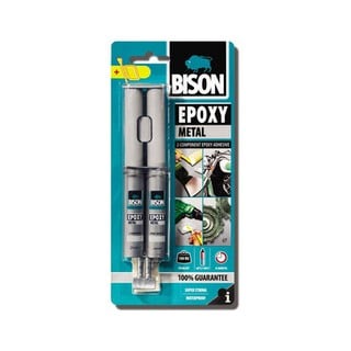 Εποξική Κόλλα Epoxy Metal 24ml Bison 031024002