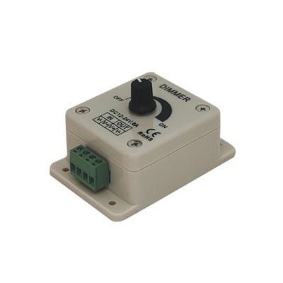 Dimmer With Potentiometer 8A 12/24Vdc