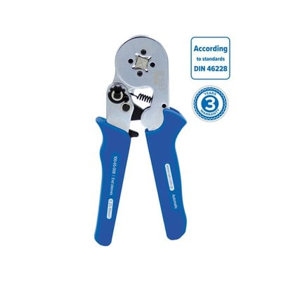 Tubular Terminal Crimping Tool For Single/Double F