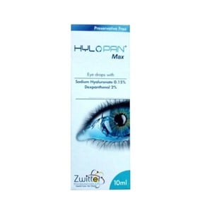 Hylopan Max Eye Drops, 10ml