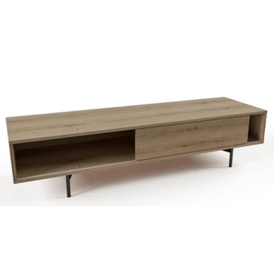 Έπιπλο Τηλεόρασης Μελαμίνη 175x40x52cm Alfa Set Ga