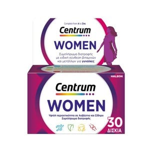 Centrum Women Multivitamin, 30 Tablets