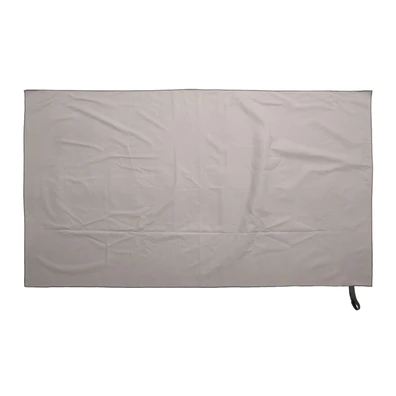 Πετσέτα Microfiber Μονόχρωμη 90x160 Γκρι