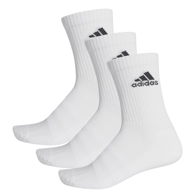gegevens Draai vast zak Adidas Unisex Cushioned Crew Socks 3 Pairs (DZ9356) - famousports.com