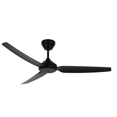 Ceiling Fan Polis 132cm 1 Light Black