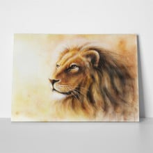 Lion head painting 246628345 a