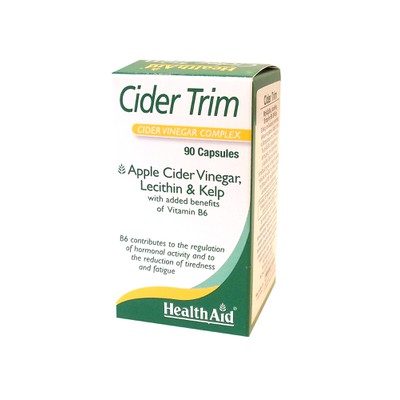 Health Aid Cider Trim Συμπλήρωμα Αδυνατίσματος με 