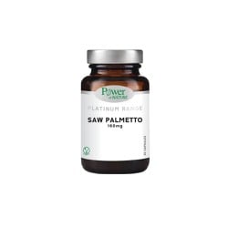 Power Health Platinum Range Saw Palmetto 160mg Συμπλήρωμα Διατροφής Για Την Υγιή Λειτουργία Του Προστάτη 30 κάψουλες