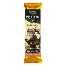 Power Health Protein Bar (Vanilla Cookie & Dark Chocolate) - Μπάρα Πρωτεΐνης (Βανίλια Μπισκότο & Μαύρη Σοκολάτα), 60gr