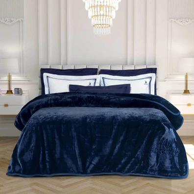 Greenwich Polo Club Κουβερτα Velour Υπερδιπλh Esse