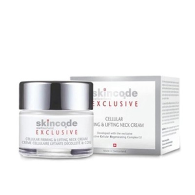 Skincode - Exclusive Cellular Firming And Lifting Neck Cream, Αντιγηραντική Συσφικτική Κρέμα Λαιμού/Ντεκολτέ - 50ml
