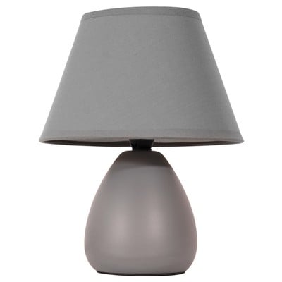 Table Lamp 6005 Sl Round Grey Ε14